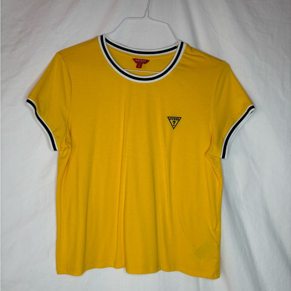 Guess women’s ringer T-shirt sizeXL lightweight